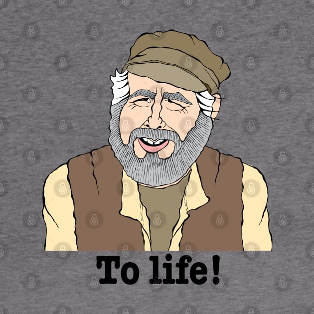 FIDDLER ON THE ROOF FAN ART by cartoonistguy